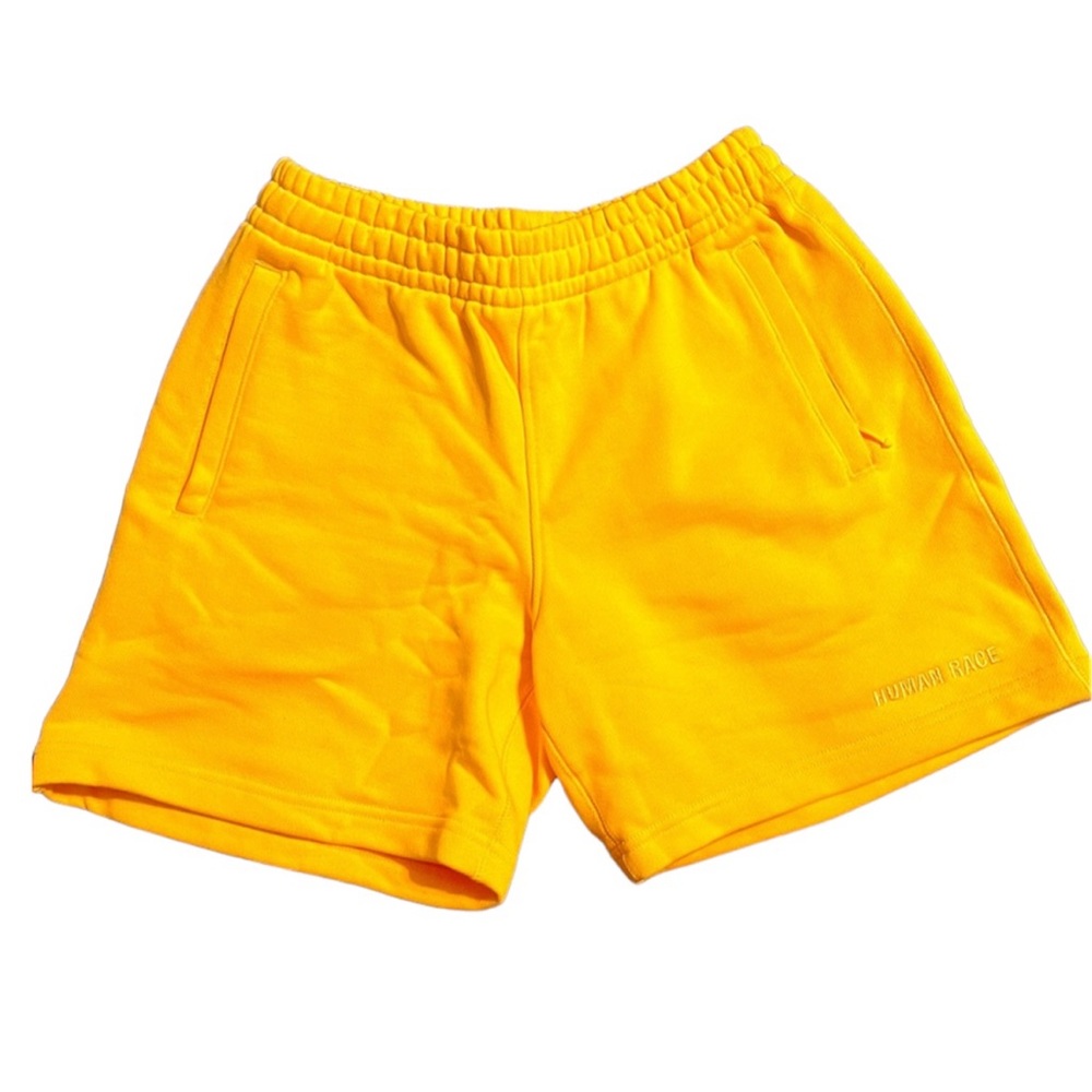 Adidas X Pharrell Williams Human Race Trefoil Thick Cotton Shorts Unisex XS